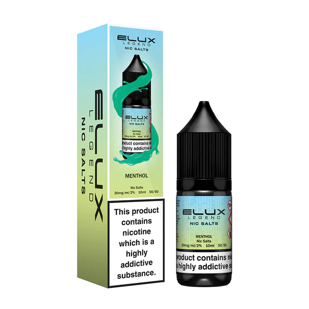 Menthol Elux Legend Nic Salt Vape Juice