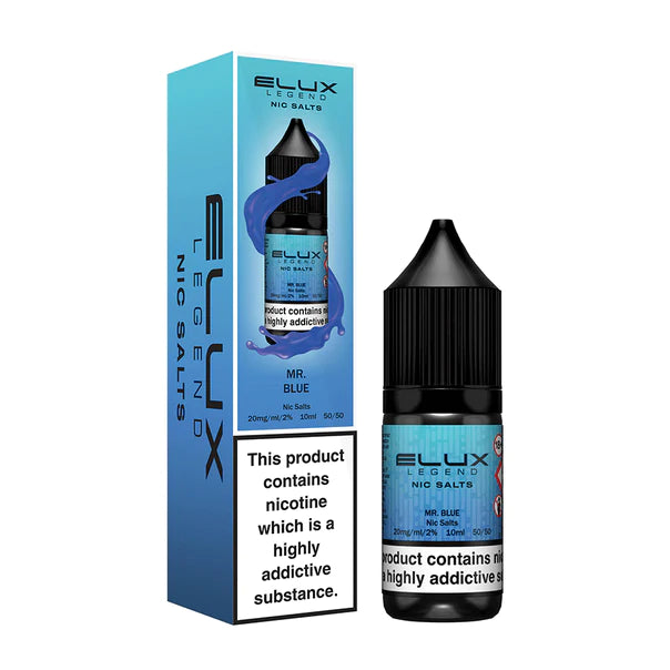 Mr Blue Elux Legend Nic Salt Vape Juice
