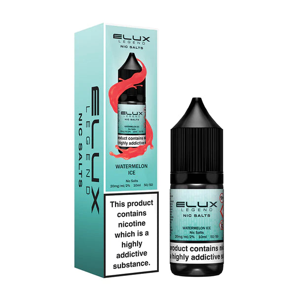 Watermelon Ice Elux Legend Nic Salt Vape Juice