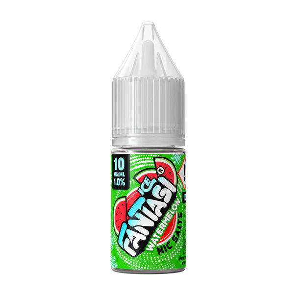 Fantasi Watermelon Ice Nic Salt 10ml bottle