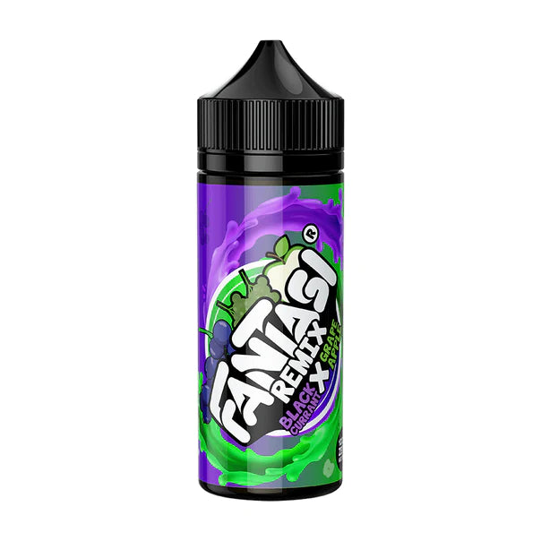 Fantasi Remix Blackcurrant Grape and Apple 100ml shortfill