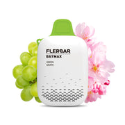 flerbar baymax zero nicotine disposable vape green grape
