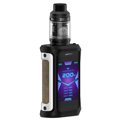 Geekvape Aegis X Zeus Sub Ohm Vape Kit Classic Silver with Zeus Tank