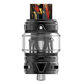 Horizontech Falcon 2 Vape Tank Black with Marble Colour Drip Tip