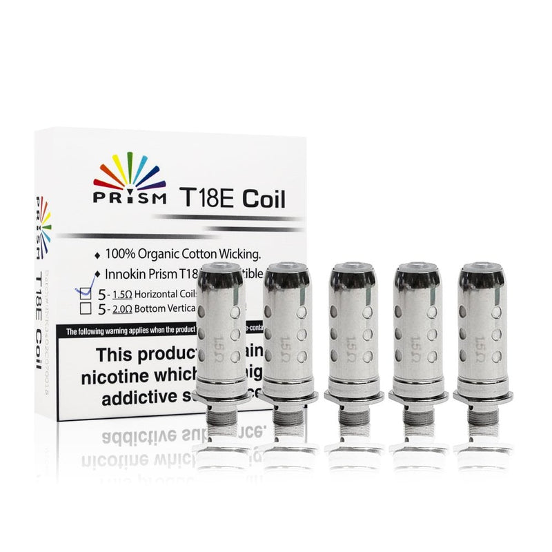 Innokin T18e 1.5ohm Coils Pack of 5