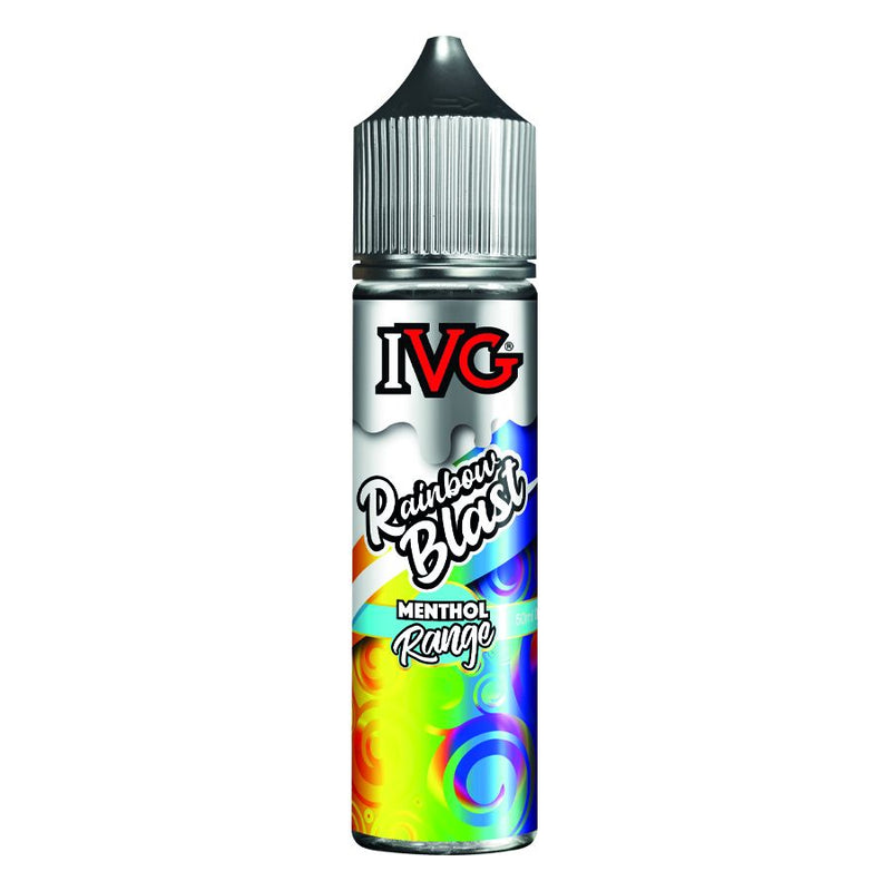 IVG Rainbow Blast 50ml eliquid 70/30 Short Fill vape juice