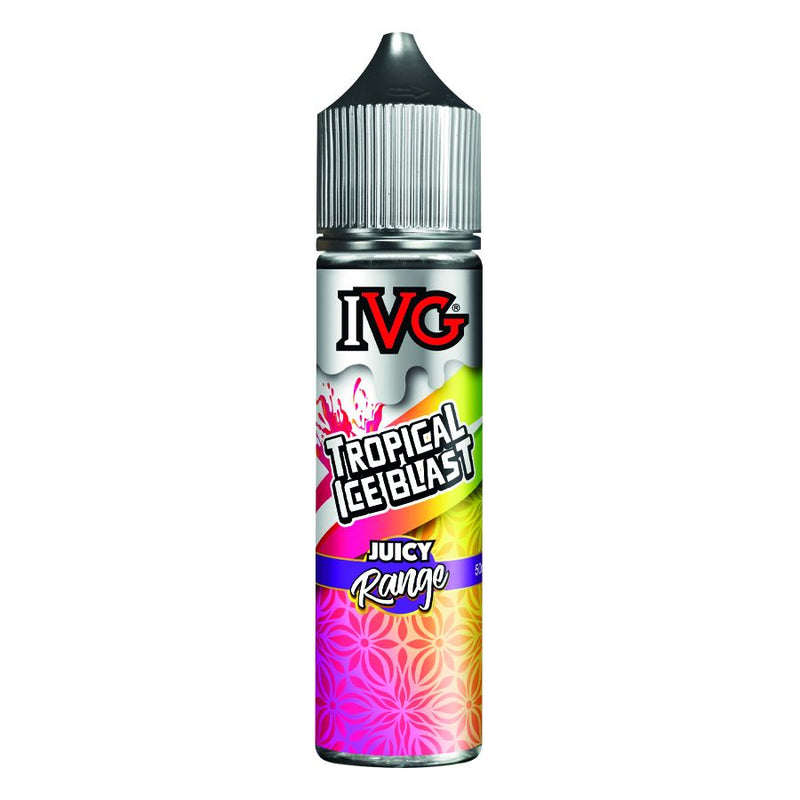 IVG Tropical Ice Blast 50ml eliquid 70/30 Short Fill vape juice