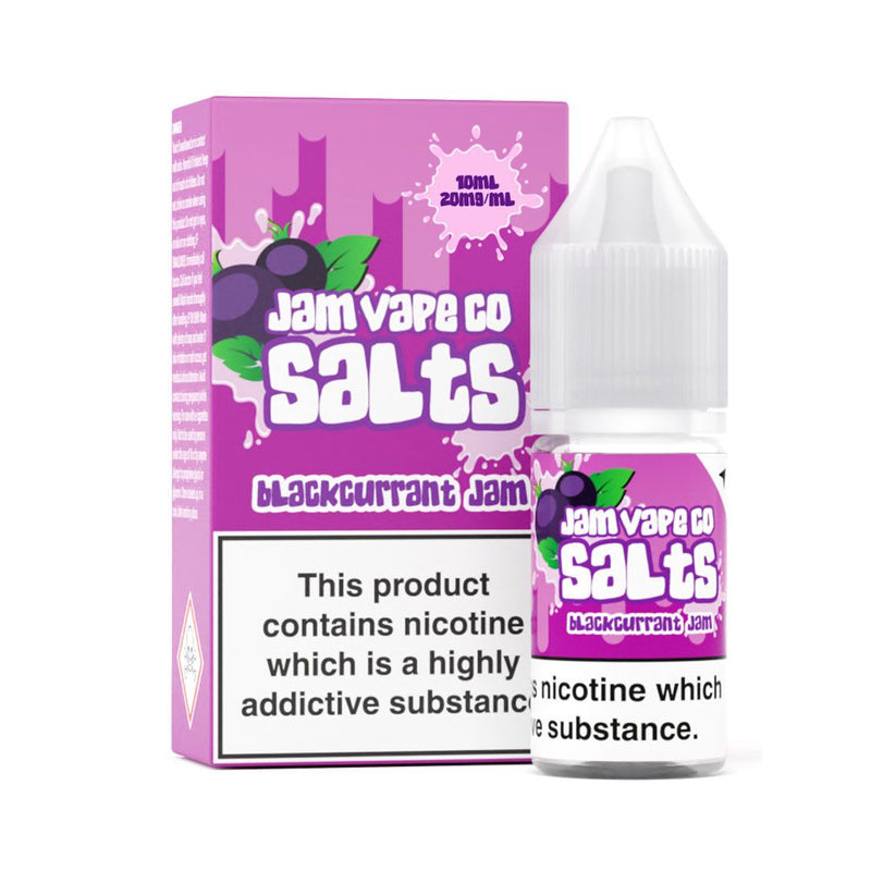 Jam Vape Co Blackcurrant Jam Nic Salt eliquid