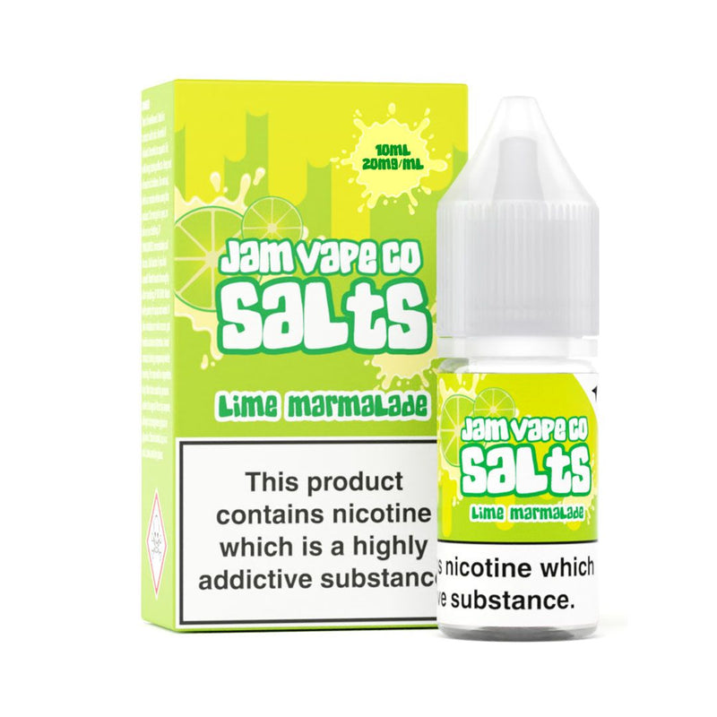 Jam Vape Co Lime Marmalade Nic Salt Vape Juice