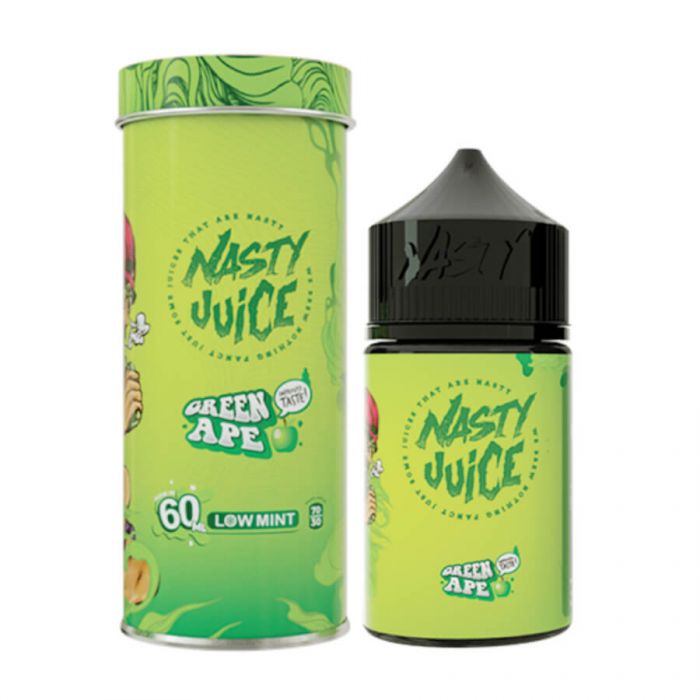 Nasty Juice Green Ape Green Apple 50ml Short Fill Vape Juice eliquid