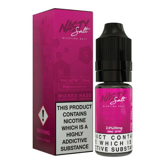 Nasty Salt Wicked Haze Nic Salt 10ml Bottle