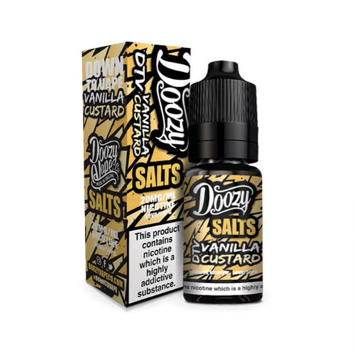 Doozy Vape Vanilla Custard Nicotine Salt Nic Salt 10ml Bottle