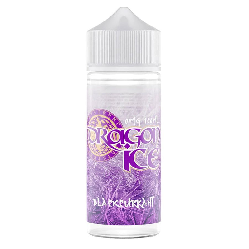 Dragon Ice 100ml Short Fill Eliquid Blackcurrant Flavour