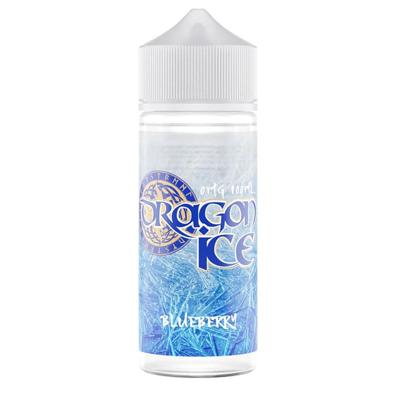 Dragon Ice 100ml Short Fill Eliquid Blueberry Flavour