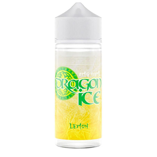 Dragon Ice 100ml Short Fill Eliquid Lemon Flavour