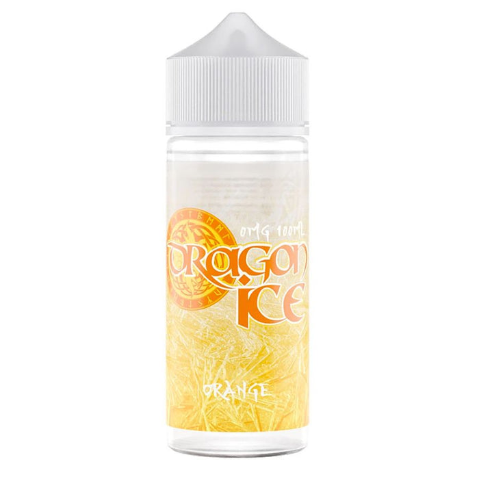 Dragon Ice 100ml Short Fill Eliquid Orange Flavour