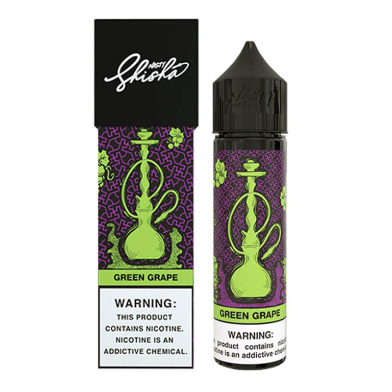 Nasty Shisha Green Grape 50ml Short Fill eliquid