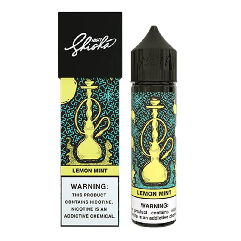 Nasty Shisha Lemon Mint 50ml Short Fill eliquid