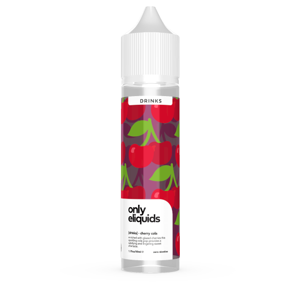 Only Eliquid Cherry Cola 50ml Short Fill Vape Juice