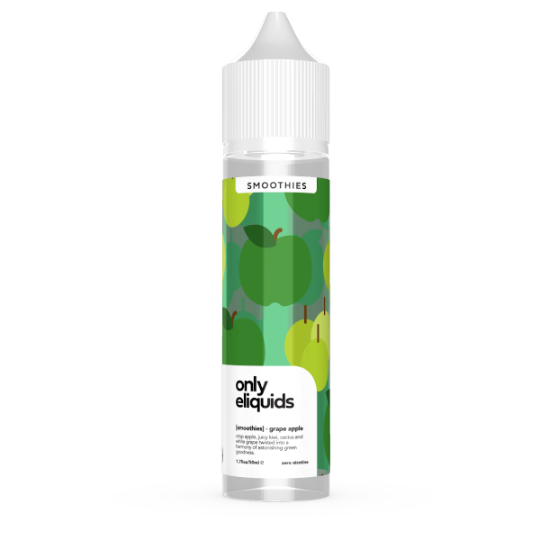 Only Eliquid Grape Apple 50ml Short Fill Vape Juice