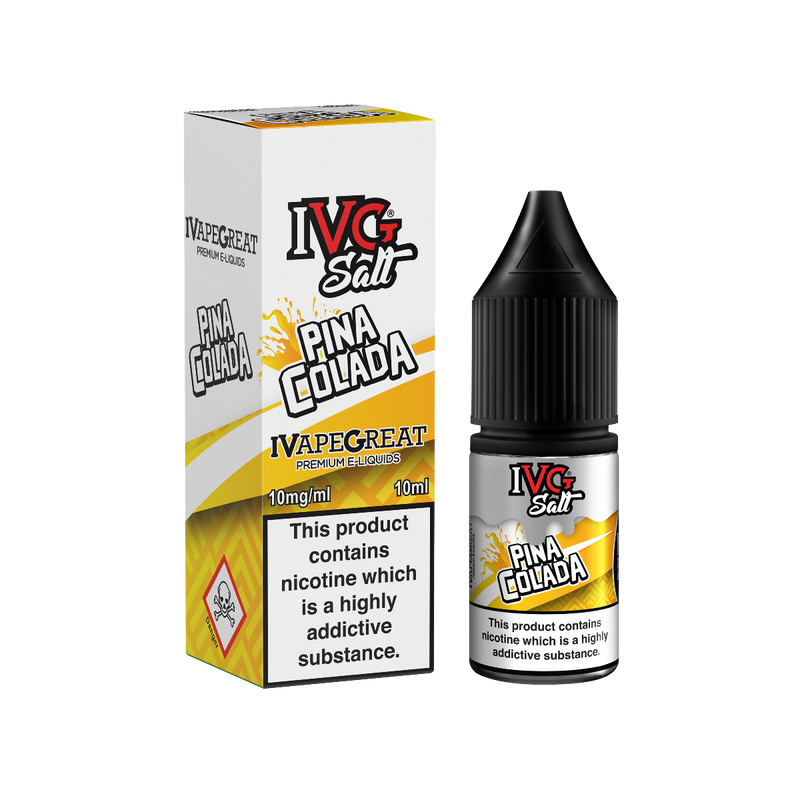 IVG Salt Pina Colada Nic Salt 50/50 10ml eliquid vape juice