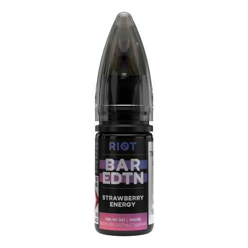 Riot Squad Strawberry Energy Bar Salts 10ml