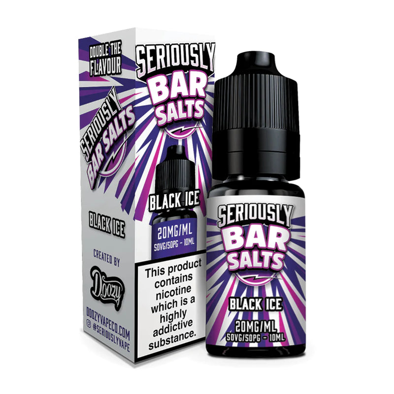 Seriously Bar Salts Black Ice 10ml