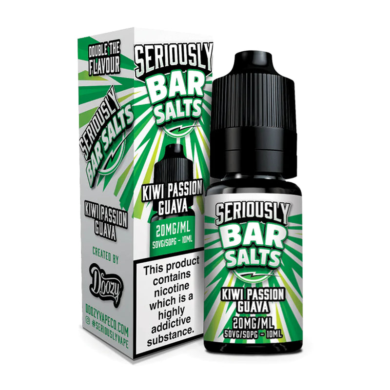 Seriously Bar Salts Kiwi Passionfruit Guava