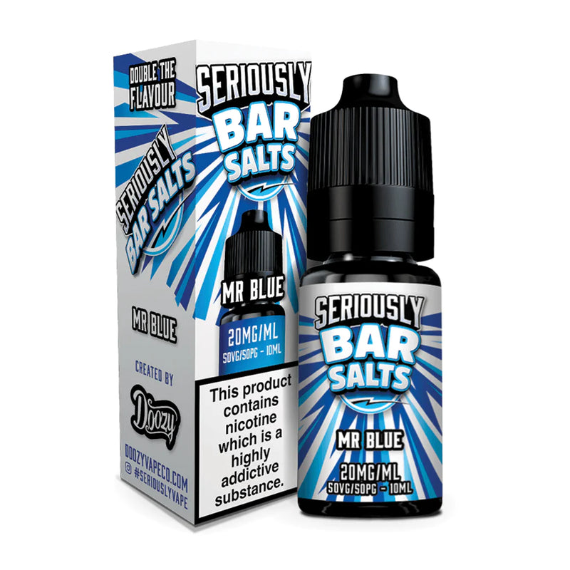 Seriously Bar Salts Mr Blue 10ml