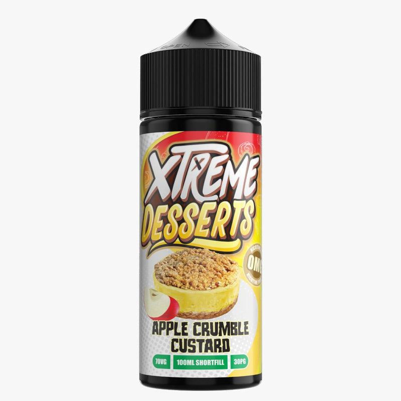 Apple Crumble Custard Vape Liquid 100ml