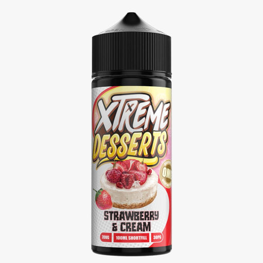 Strawberry and Cream Vape Juice 100ml