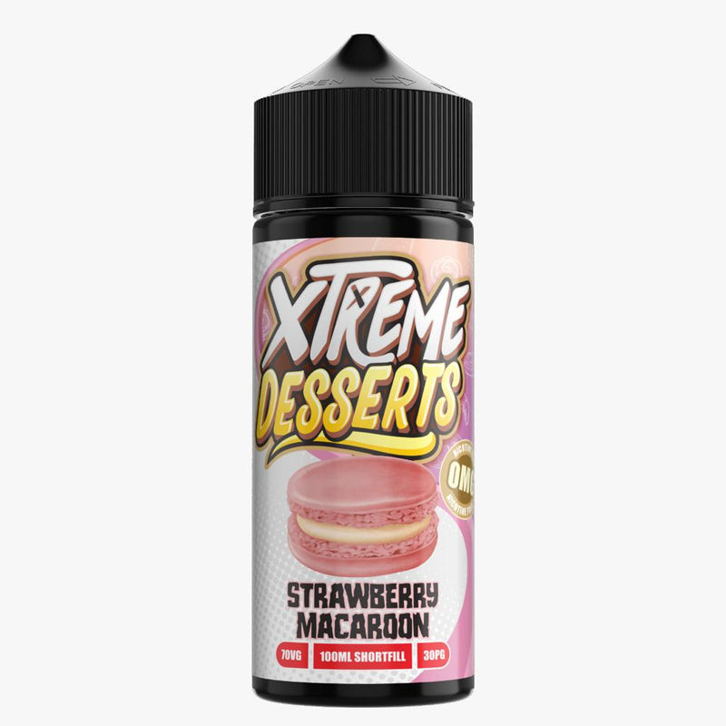 Strawberry Macaroon Vape Juice 100ml