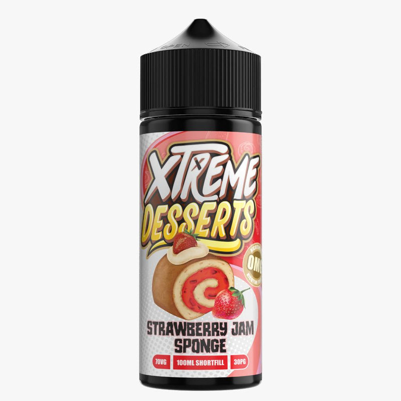 Strawberry Jam Sponge Vape Juice 100ml