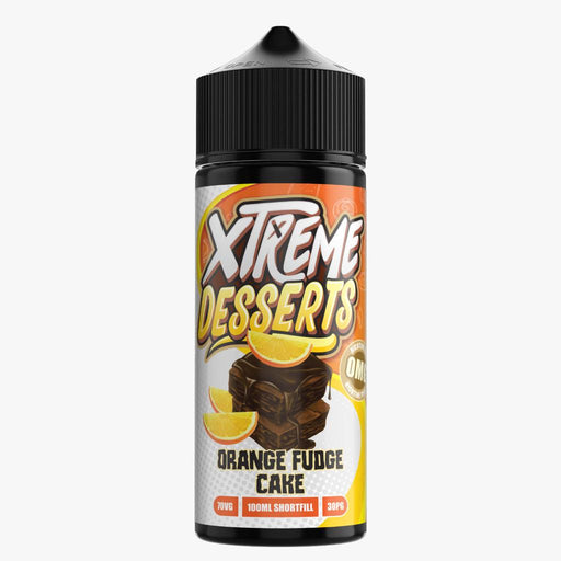 Xtreme Desserts Orange Fudge Cake 100ml Vape Juice