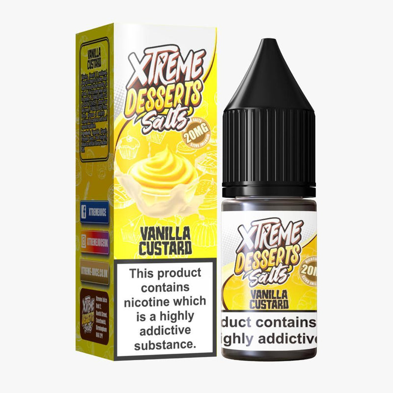 Vanilla Custard Vape Juice Nic Salt