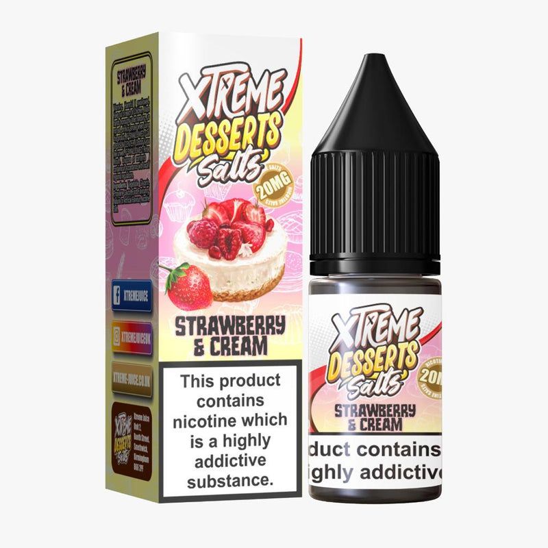 Strawberry and Cream Nic Salt