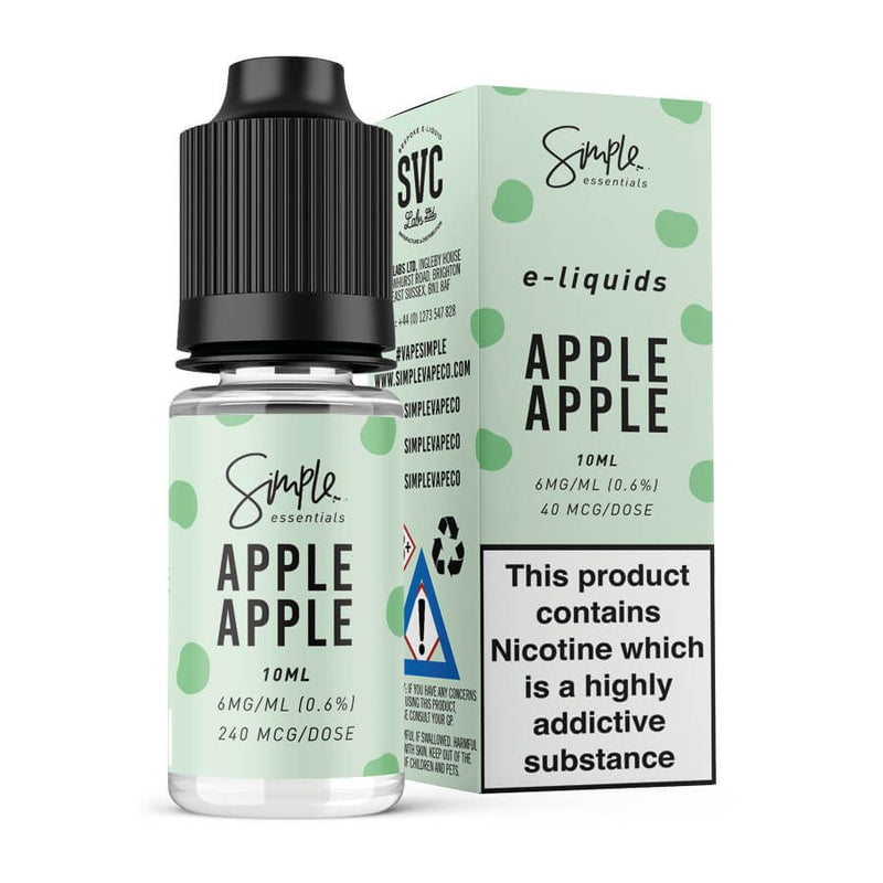 Simple Essentials Apple Apple 50/50 eliquid