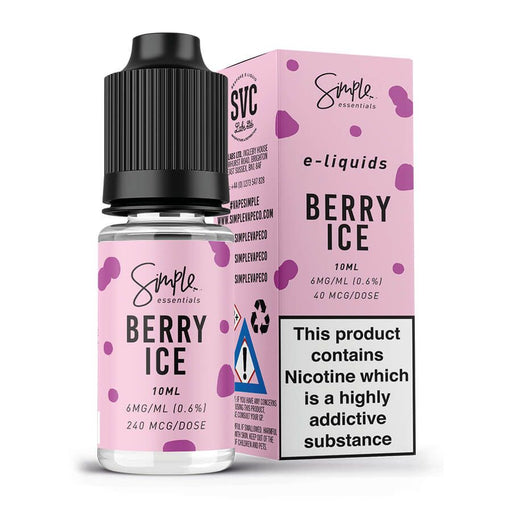 Simple Essentials Berry Ice 50/50 eliquid