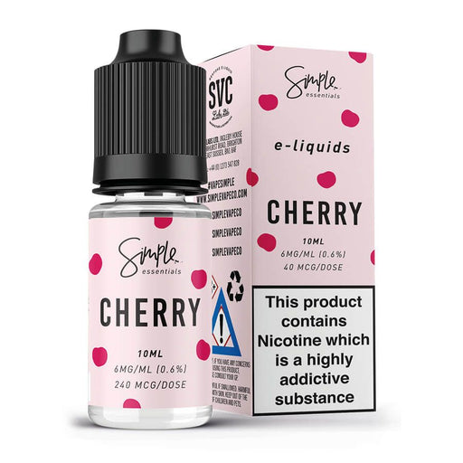 Simple Essentials Cherry 50/50 eliquid