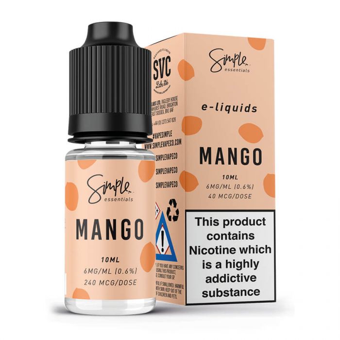 Simple Essentials Mango 50/50 eliquid