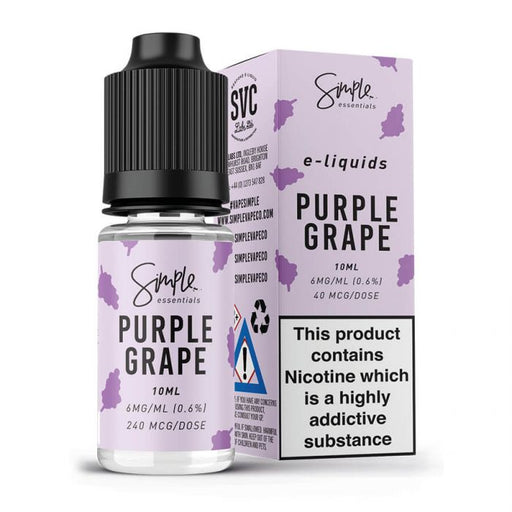 Simple Essentials Purple Grape 50/50 eliquid