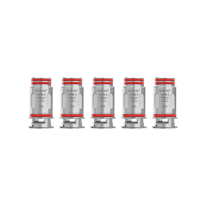smok rpm 3 replacement coils 0.23 ohm mesh pack of 5 Vape Shop Birmingham VSB Same Day Delivery