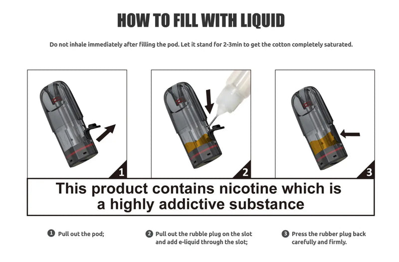 Smok Solus Pod Fill Instructions