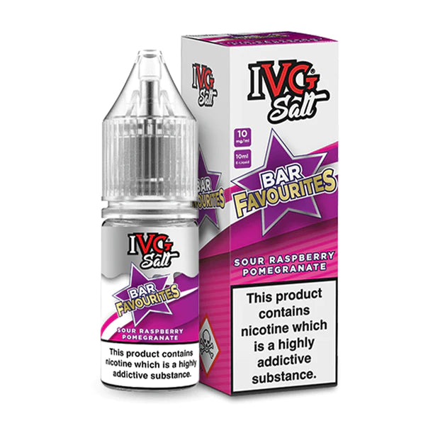 Sour Raspberry Pomegranate IVG Bar Juice