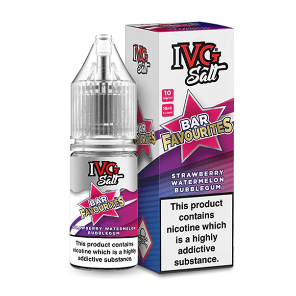 Strawberry Watermelon Bubblegum Nic Salt Vape Juice
