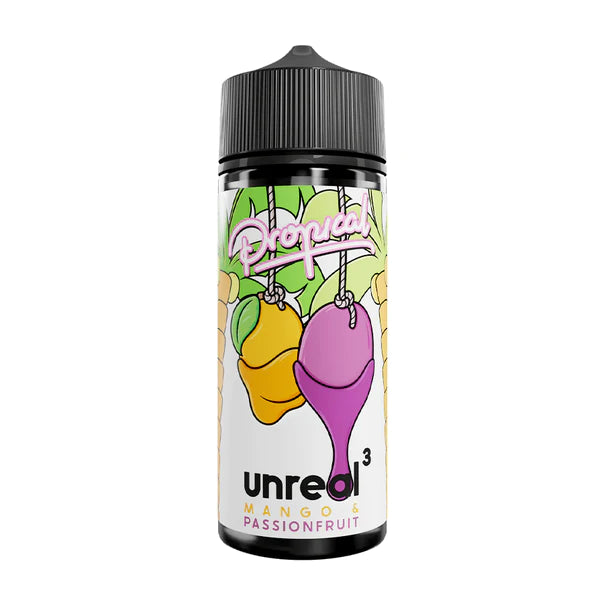 Unreal³ - Mango and Passionfruit 100ml Shortfill