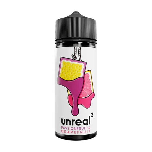 Unreal² - Passionfruit and Grapefruit 100ml Shortfill
