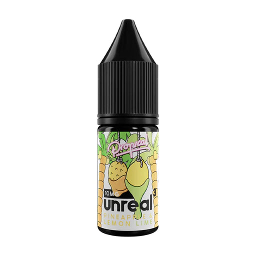 Unreal³ Pineapple and Lemon Lime 10ml nic salt vape juice