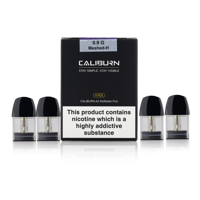 Uwell A2 & A2S Caliburn Replacement Pods Pack of 4