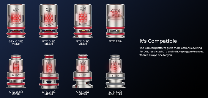 Vaporesso GTX Coils